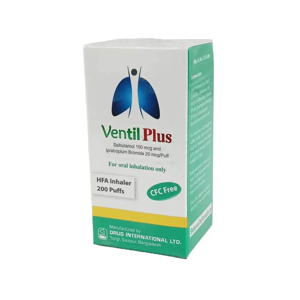 Ventil inhaler 200 puffs