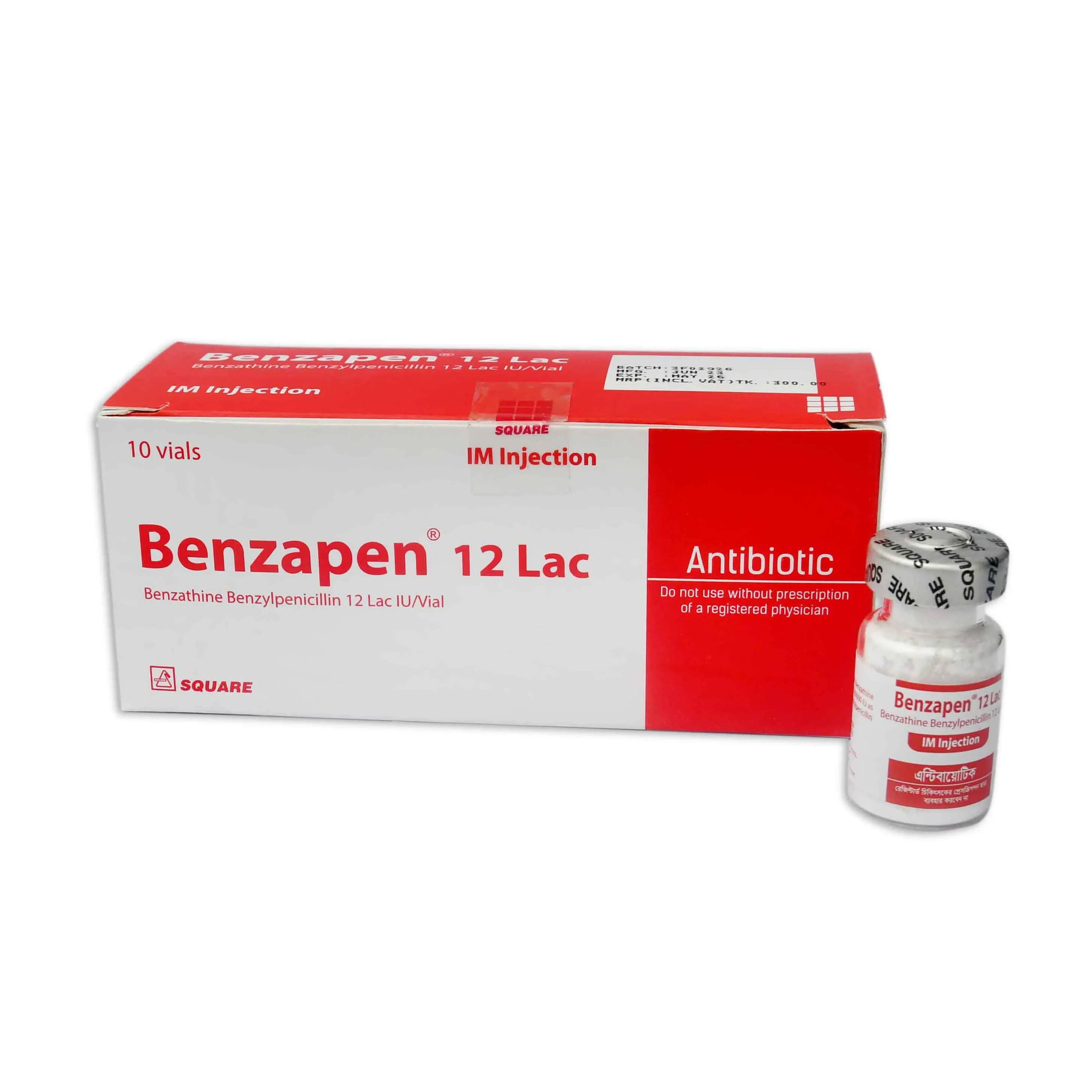 Benzapen 12 lac inj - https://upokar24.com