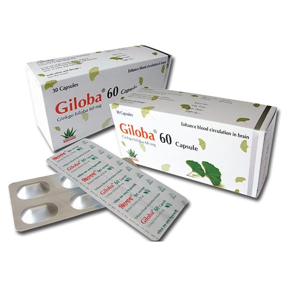 Giloba 60mg cap - https://upokar24.com