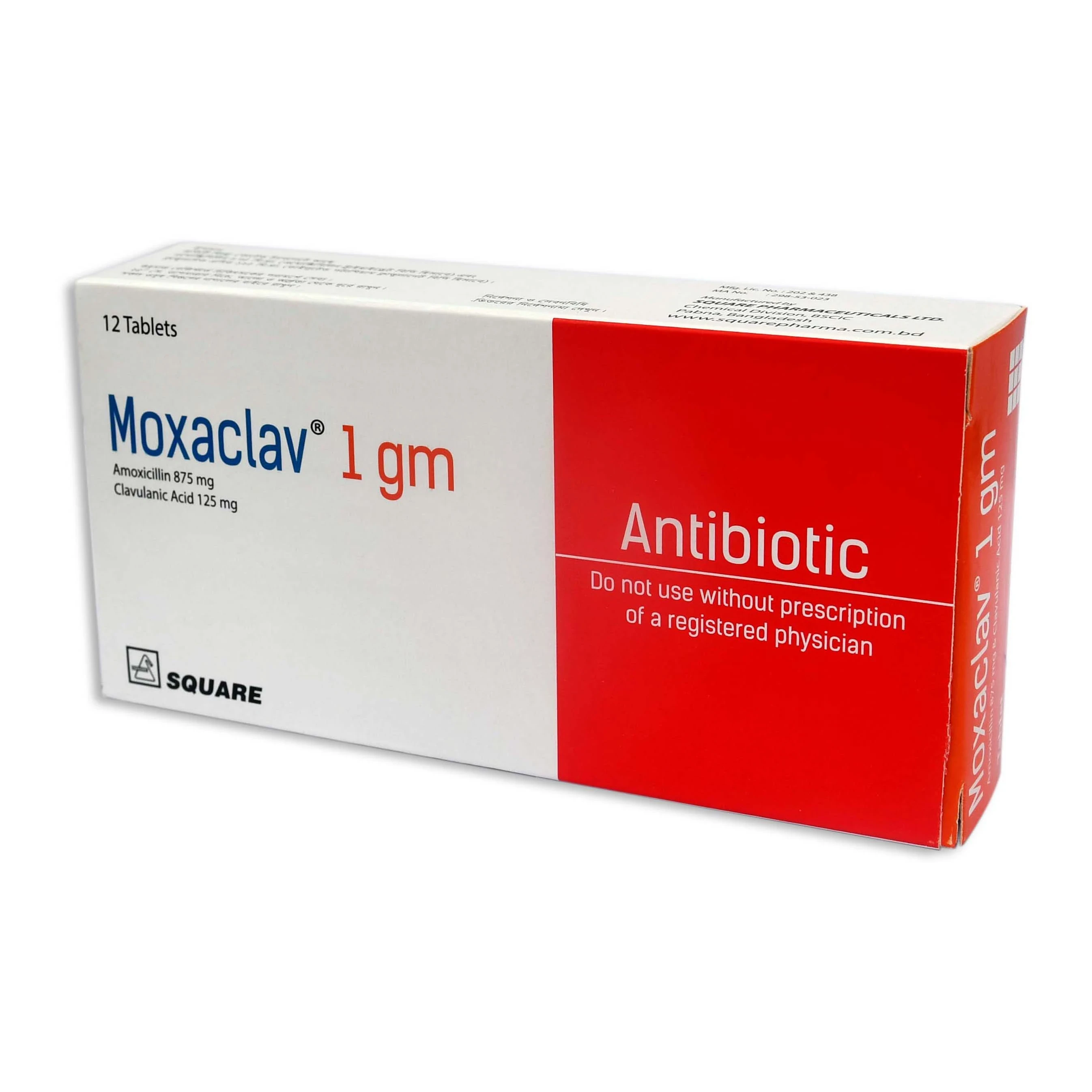 Moxclav 1G TAB - https://upokar24.com
