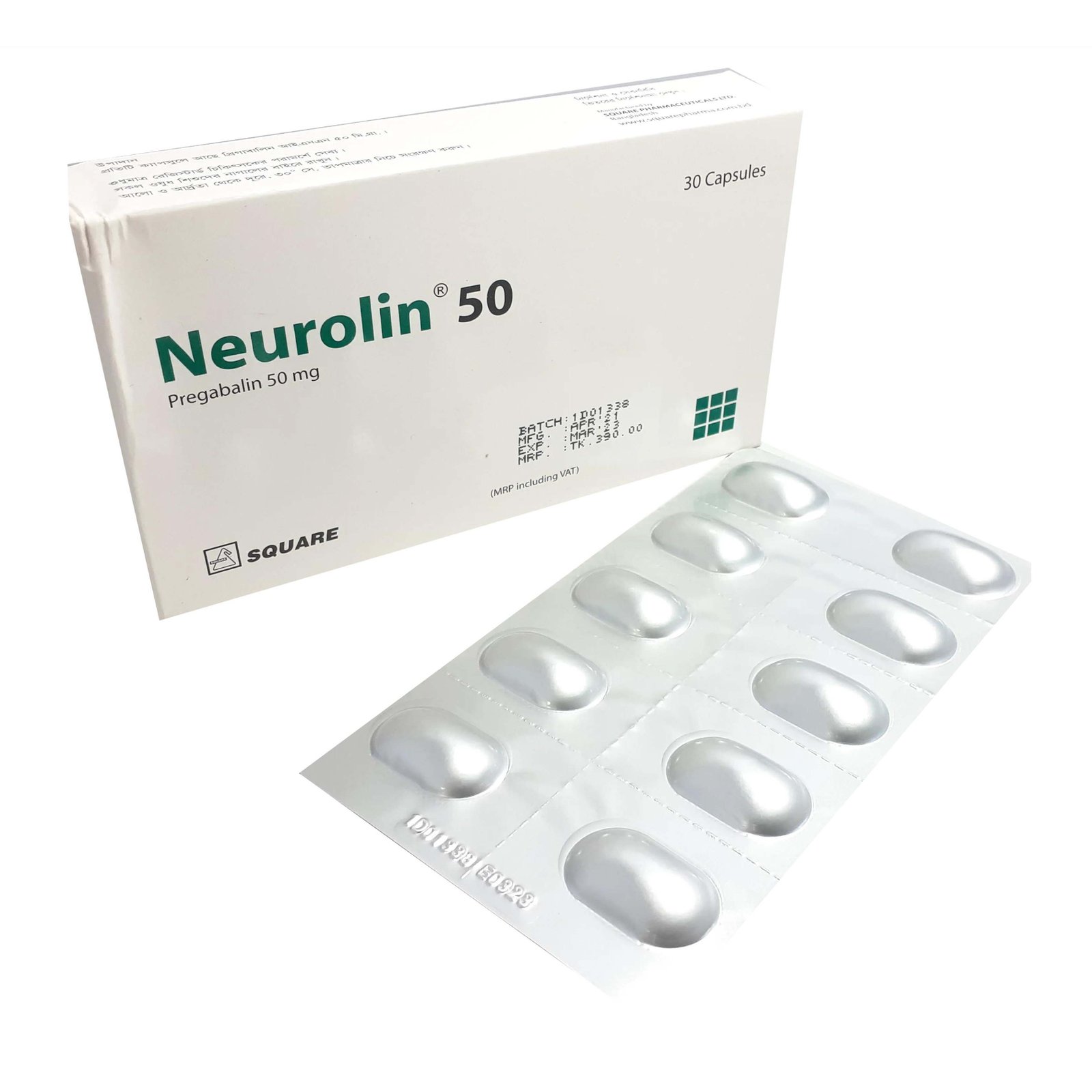 Neurolin 50 cap - https://upokar24.com