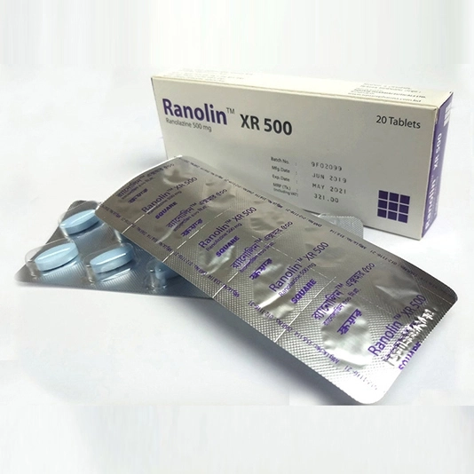 Ranolin xr 500 tab - https://upokar24.com