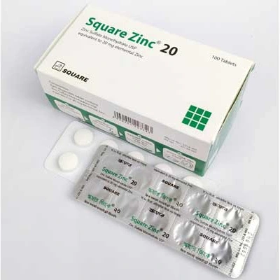 SQUARE ZINC20 TAB - https://upokar24.com