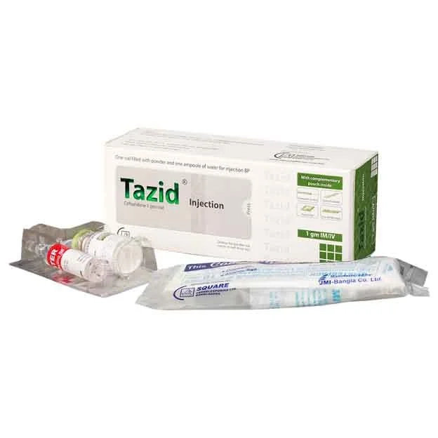 TAZID 1G IM/IV INJ - https://upokar24.com