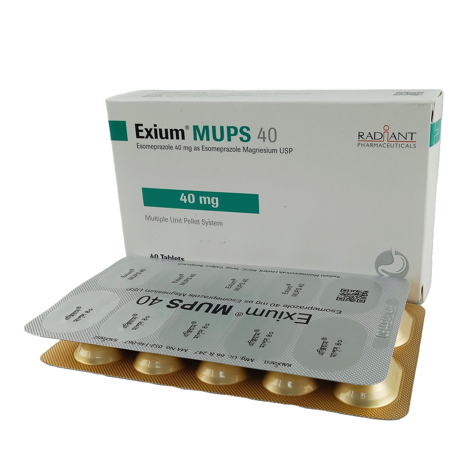 Exium Mups Fc tab 40mg - https://upokar24.com