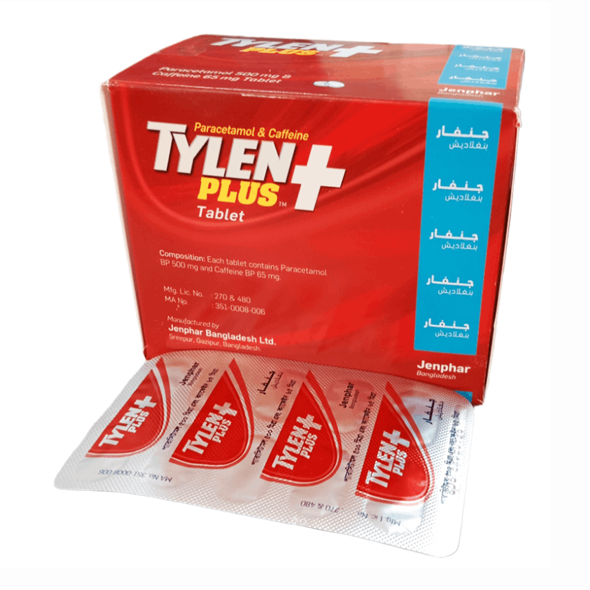 Tylen plus tab 500mg /65mg - https://upokar24.com