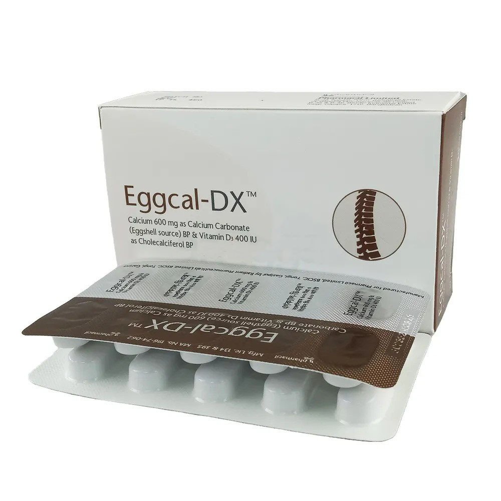 Eggcal D fc tab 600mg - https://upokar24.com