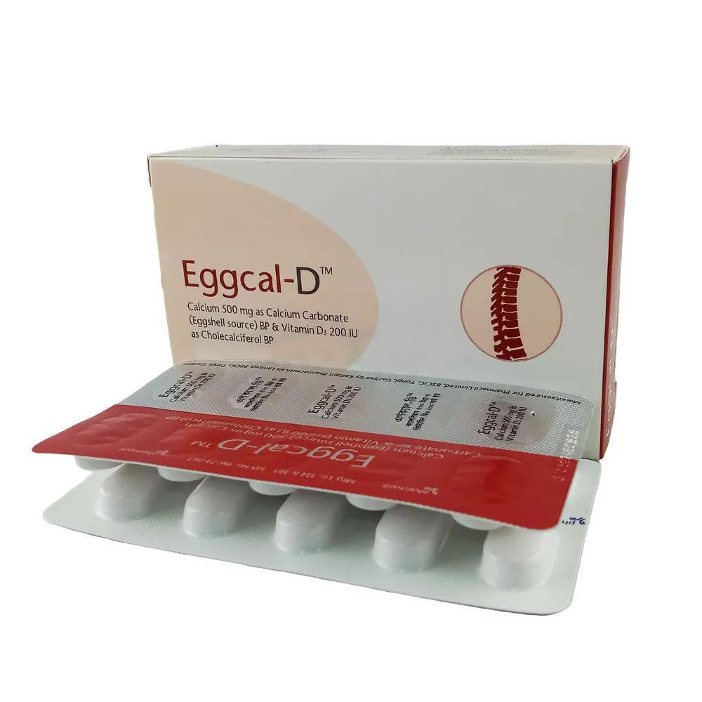 Eggcal D fc tab 500mg - https://upokar24.com