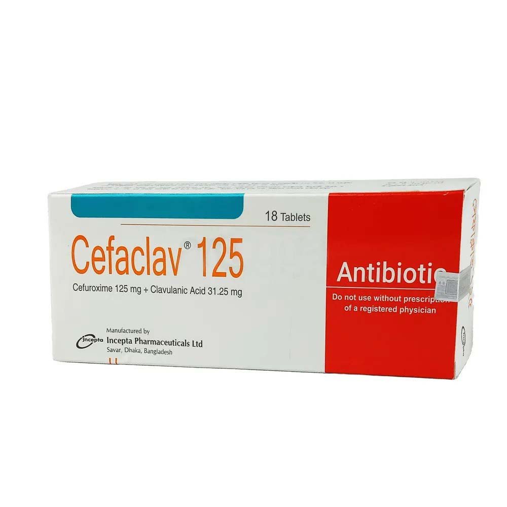 Cefaclav 125 tab - https://upokar24.com