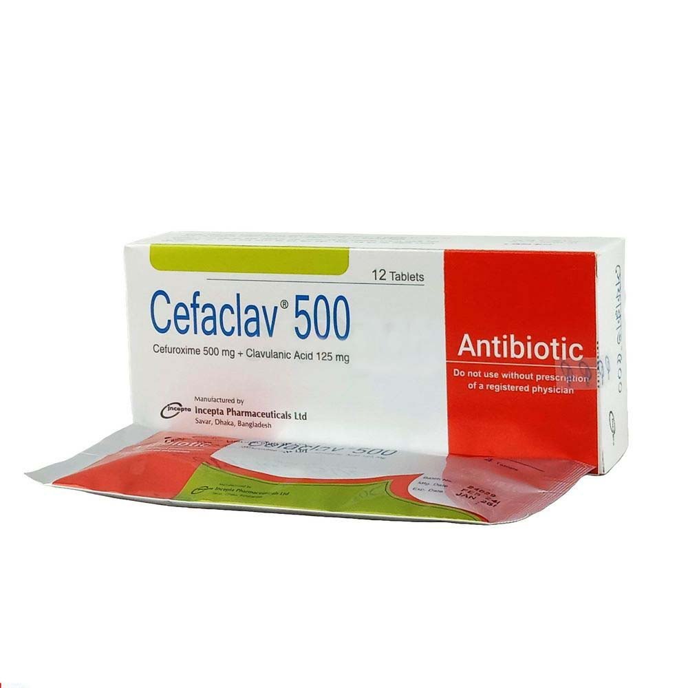 cefaclav 500 tab - https://upokar24.com