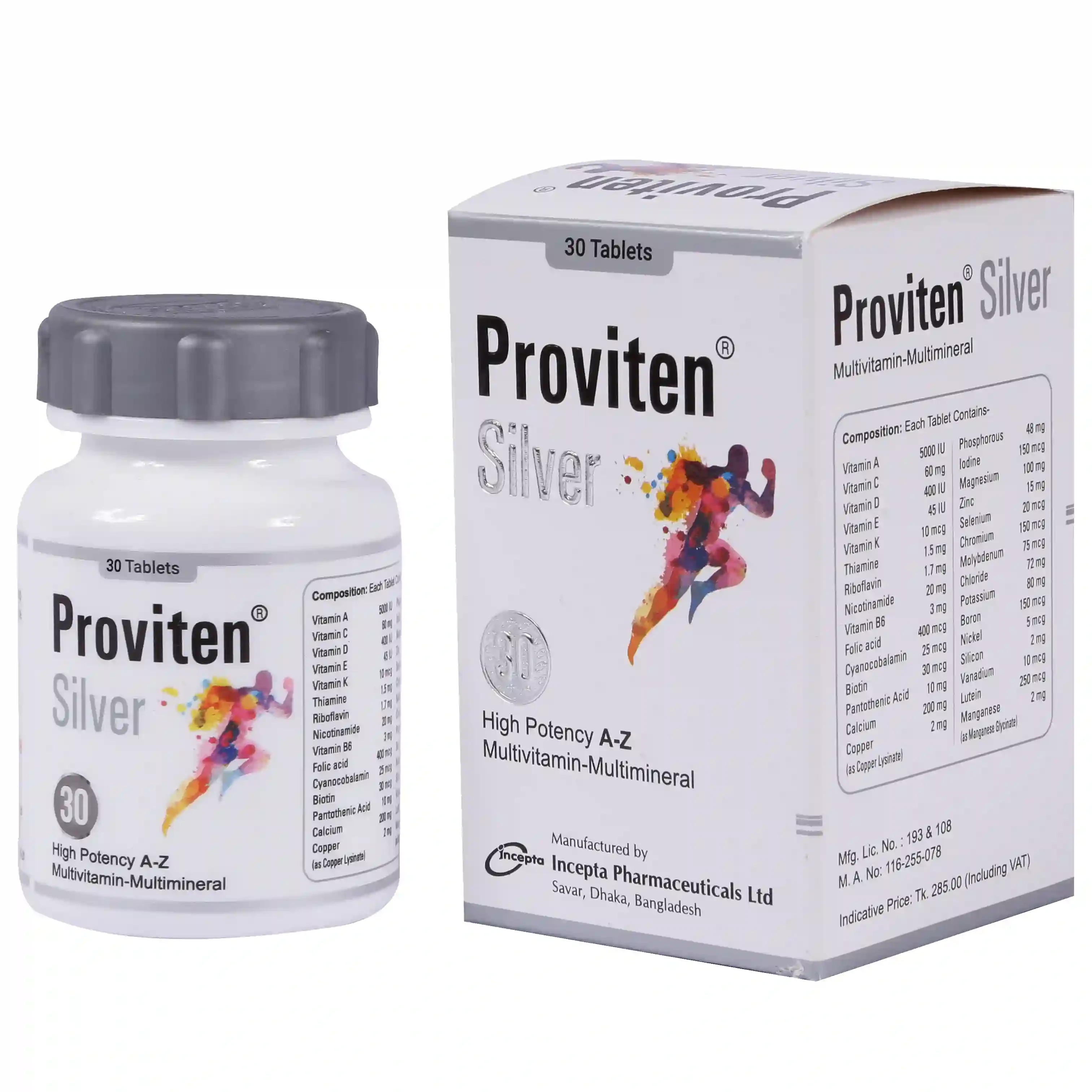 Proviten silver tab - https://upokar24.com