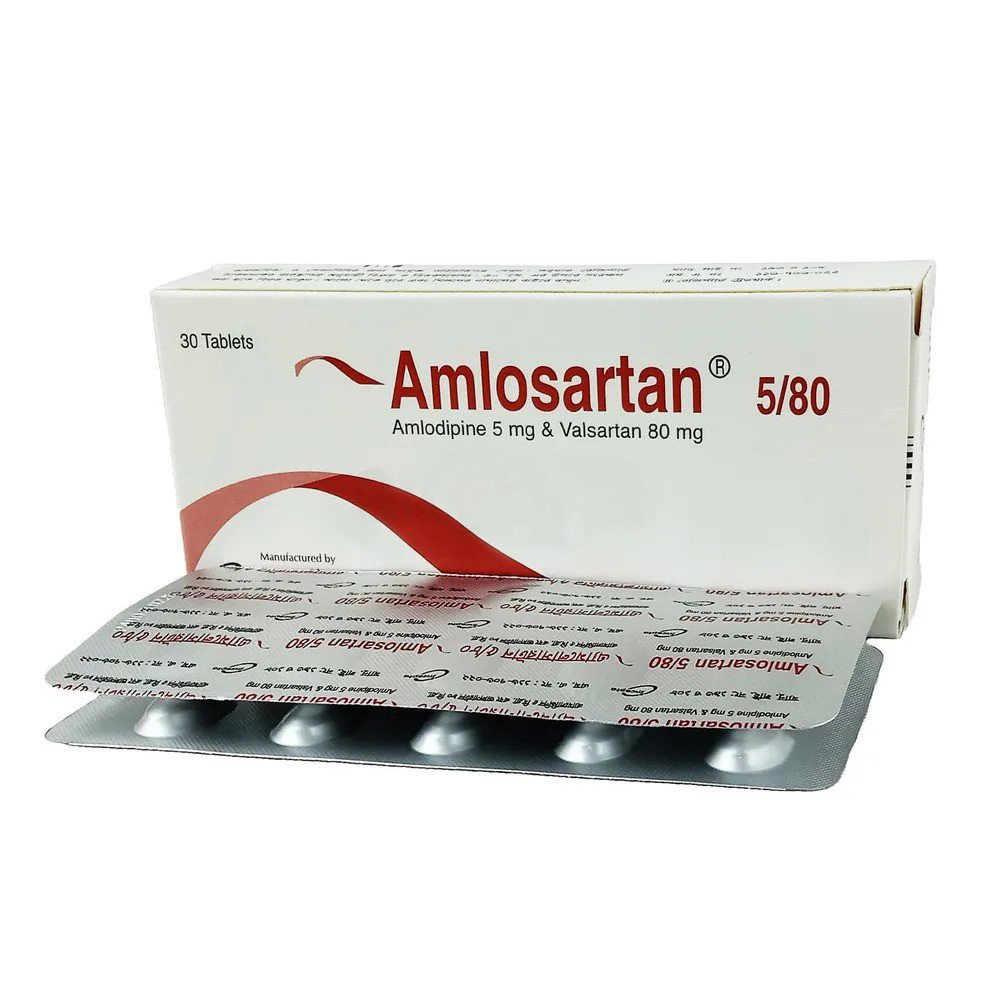 Amlosartan5/80 tab - https://upokar24.com