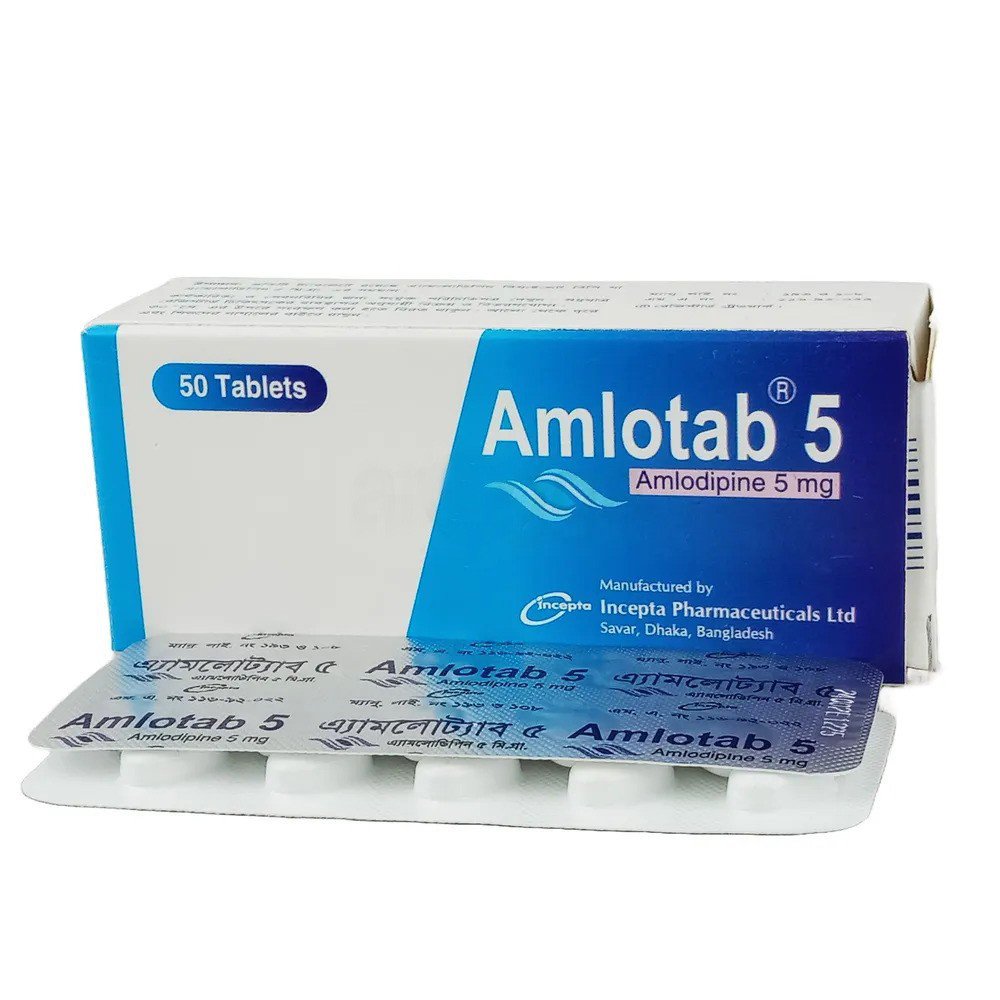 Amlotab 5 tab - https://upokar24.com