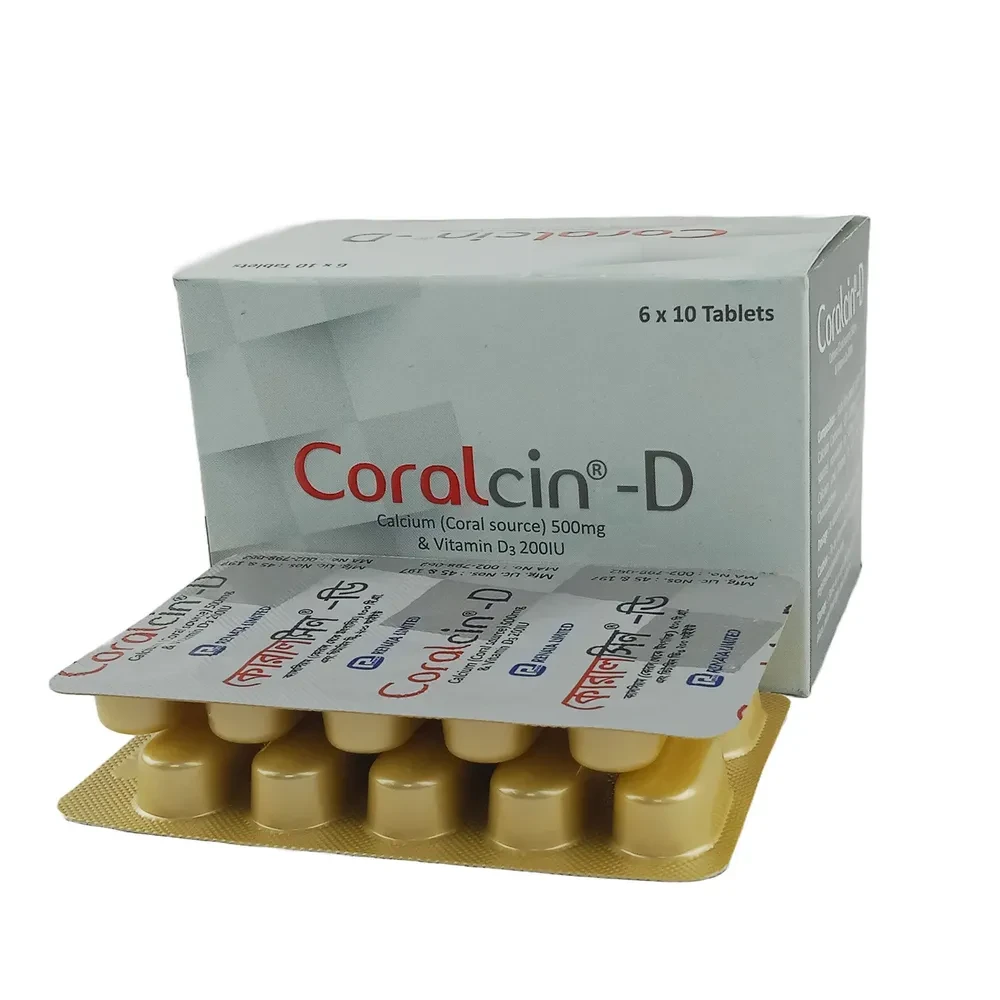 Coralcin D TAB - https://upokar24.com