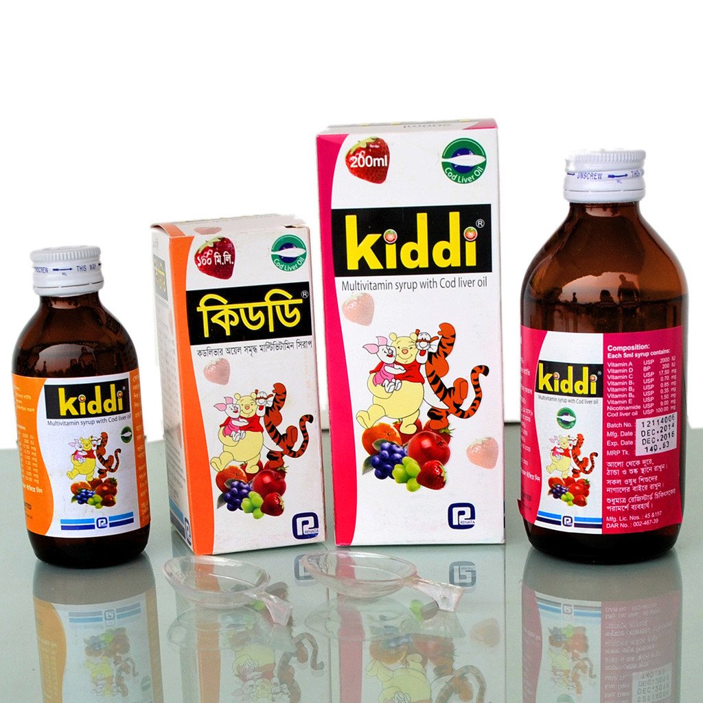 Kiddi syrup 100 ml - https://upokar24.com