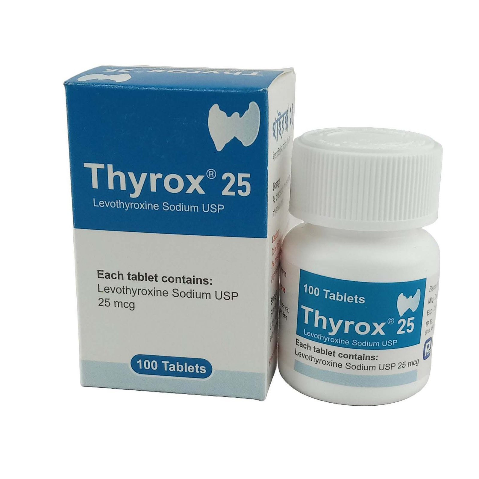 Thyrox 25mcg TAB - https://upokar24.com