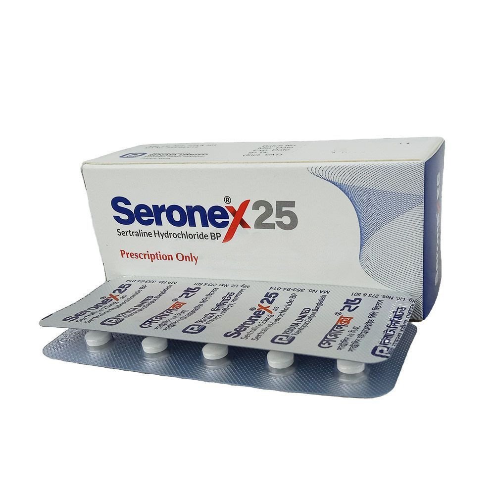 Seronex 25mg TAB - https://upokar24.com