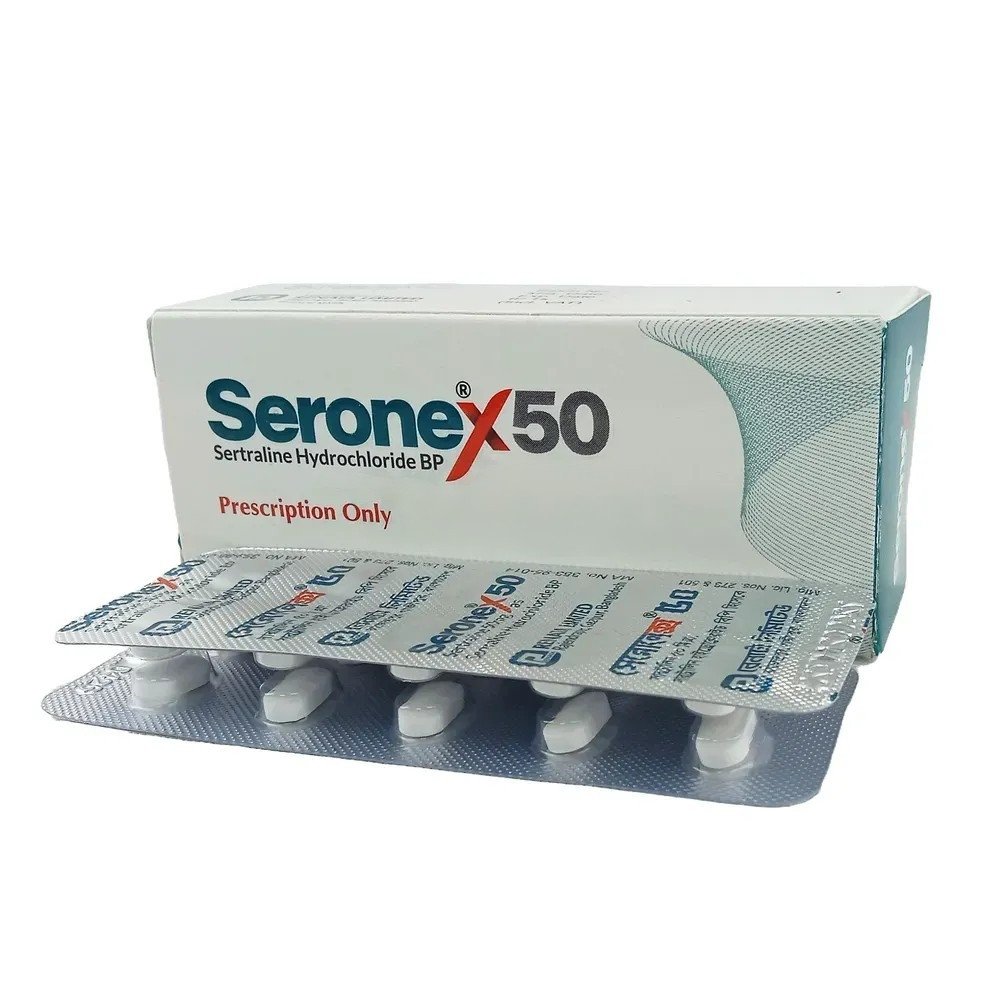 Seronex 50mg TAB - https://upokar24.com