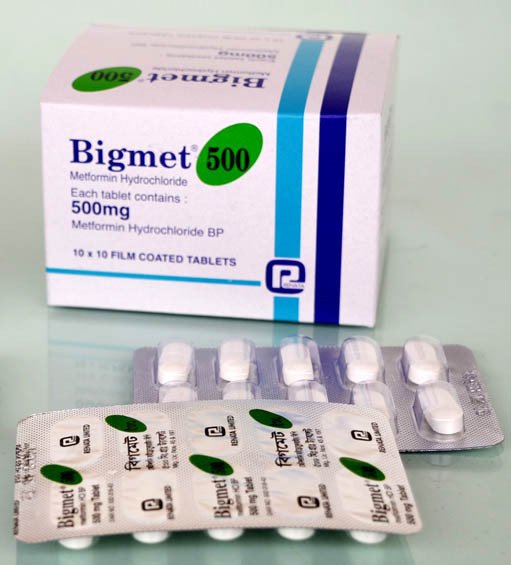 Bigmet FC 500mg TAB - https://upokar24.com
