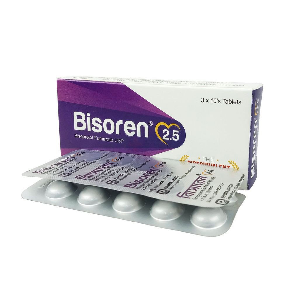 Bisoren 2.5mg TAB - https://upokar24.com