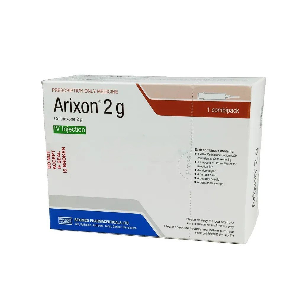 Arixon 2 gm iv inj - https://upokar24.com