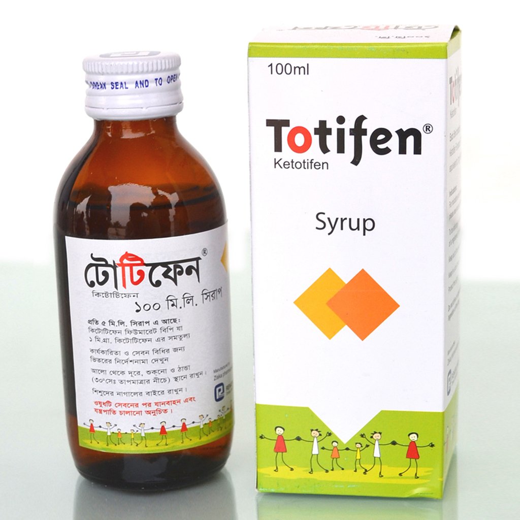 Totifen syrup 100ml - https://upokar24.com