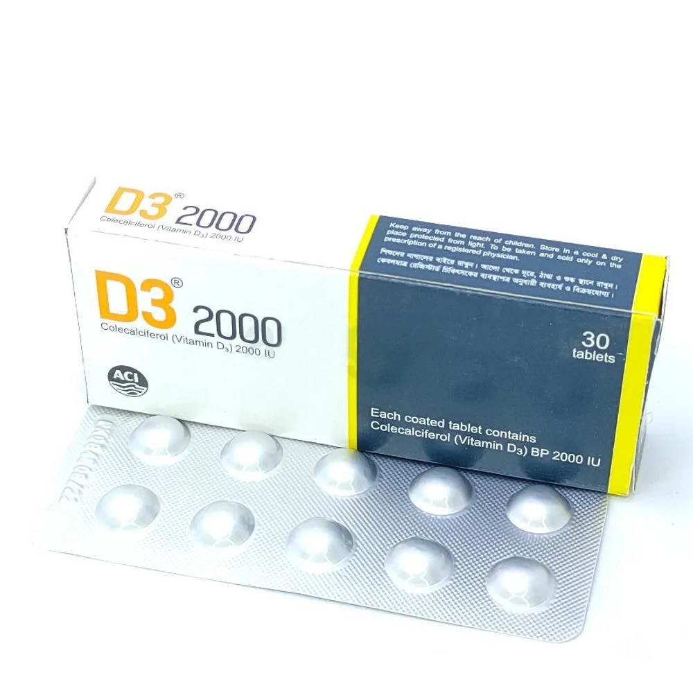 Vita D3 2000 IU TAB - https://upokar24.com