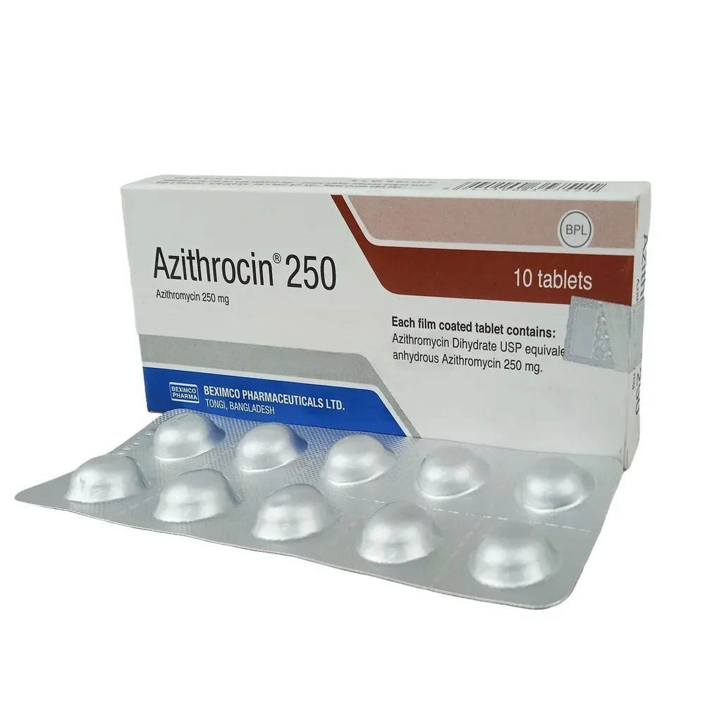 Azithrocin 250 tab - https://upokar24.com