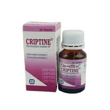 Criptine 2.5mg TAB - https://upokar24.com