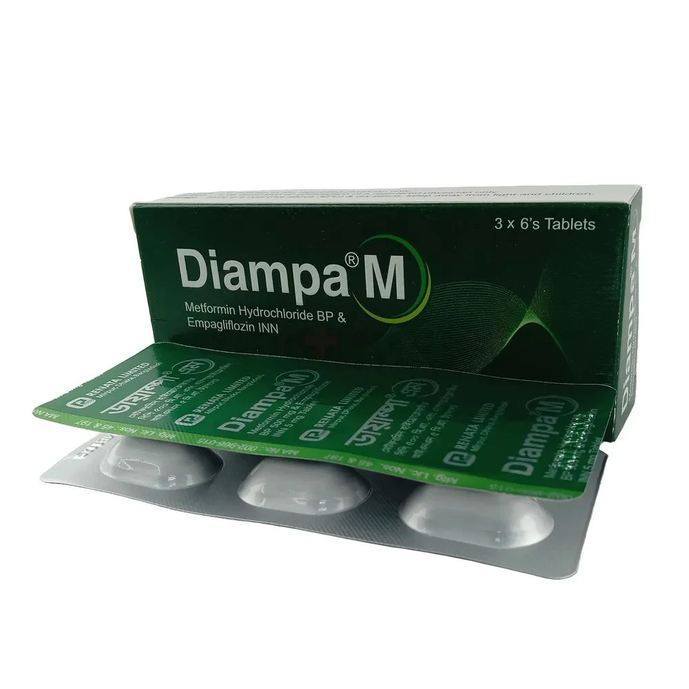 Diampa-m FC 500mg TAB - https://upokar24.com