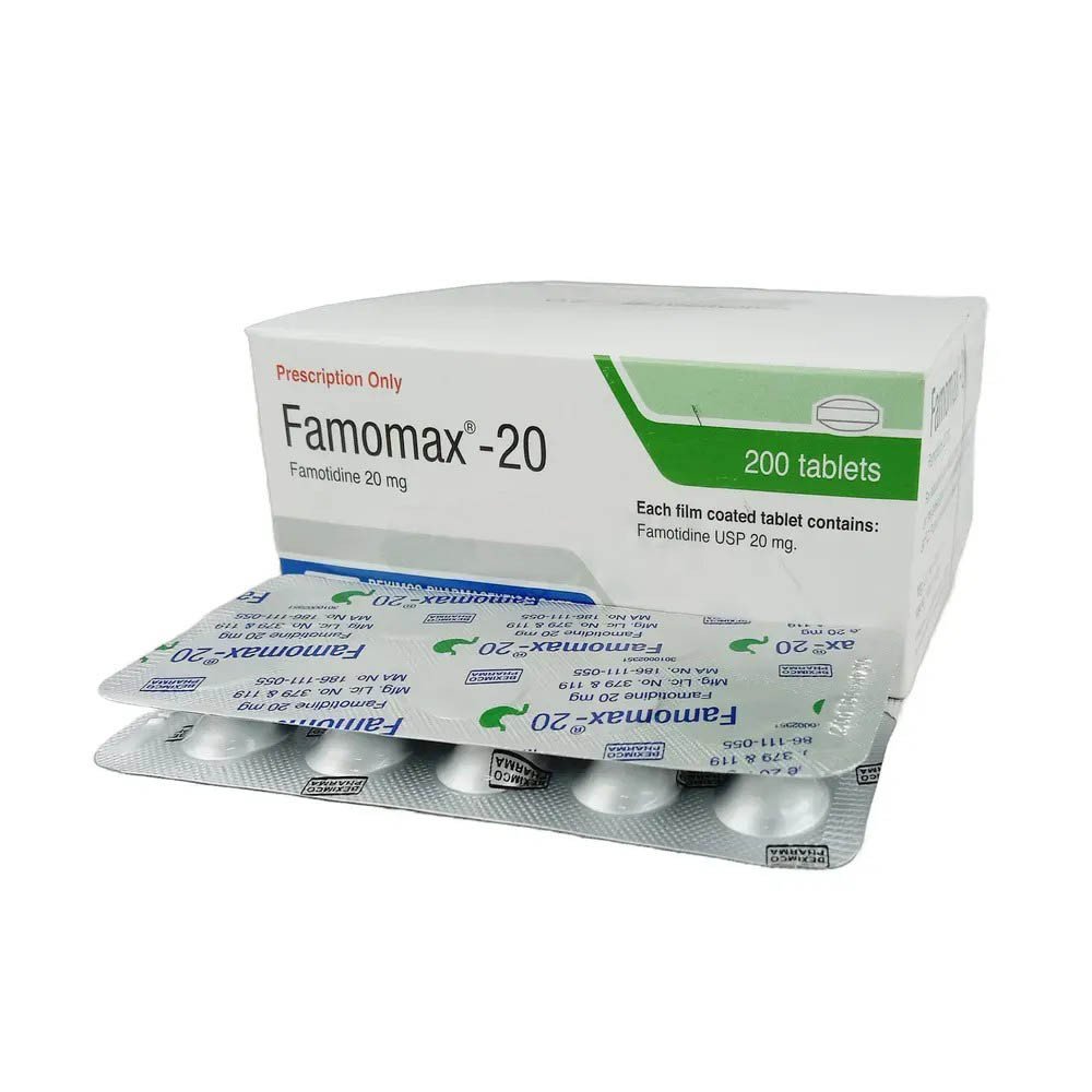 Famomax 20 tab - https://upokar24.com