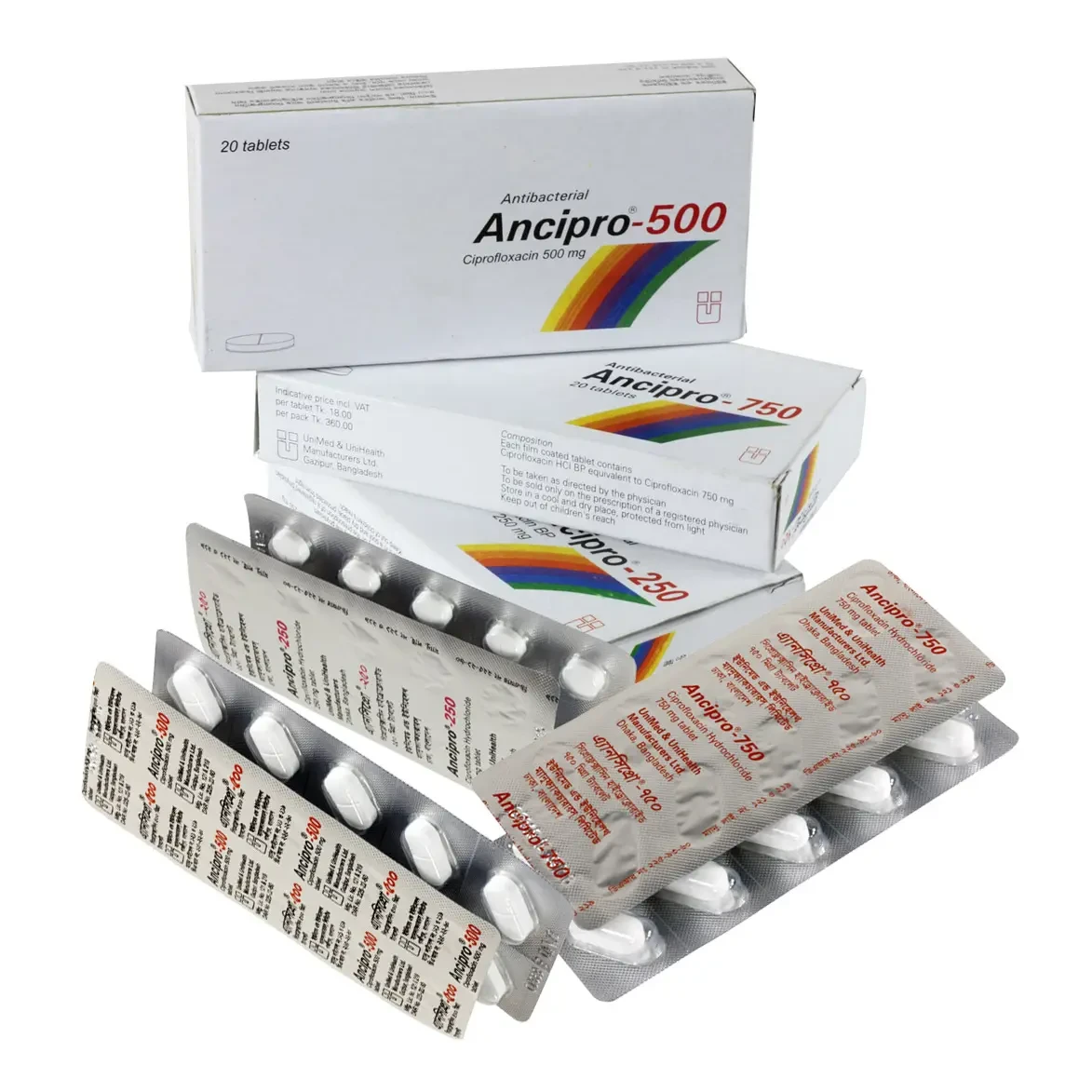 Ancipro-750 Tab - https://upokar24.com