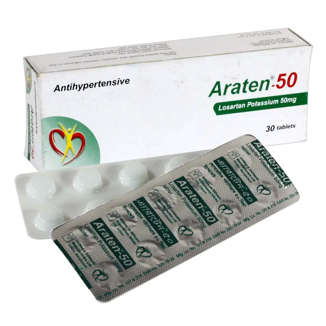 Araten-50 TAB - https://upokar24.com