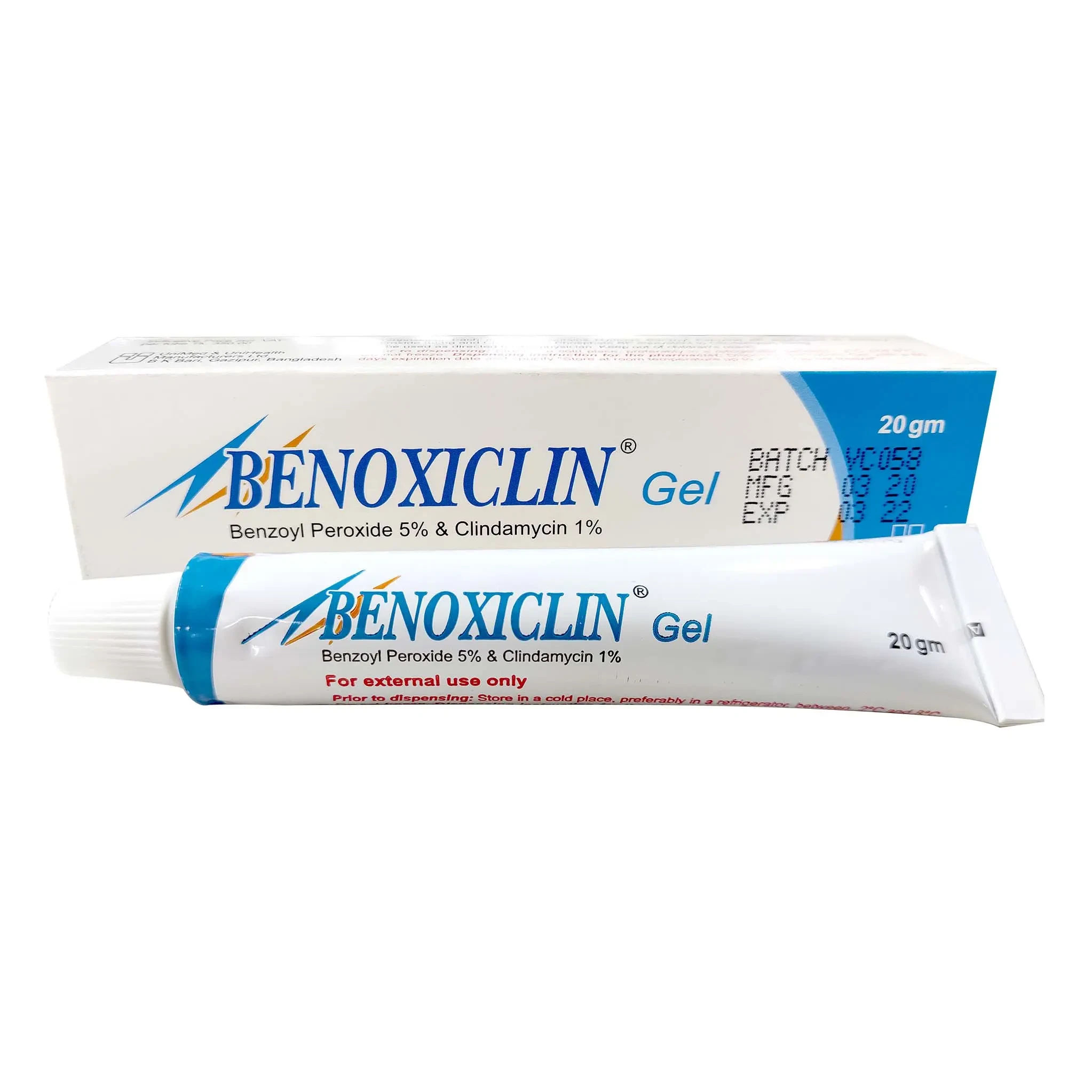 Benoxiclin gel 20g - https://upokar24.com