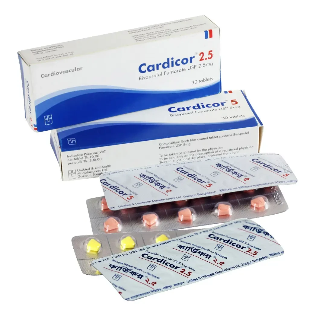 Cardicor 2.5 mg TAB - https://upokar24.com