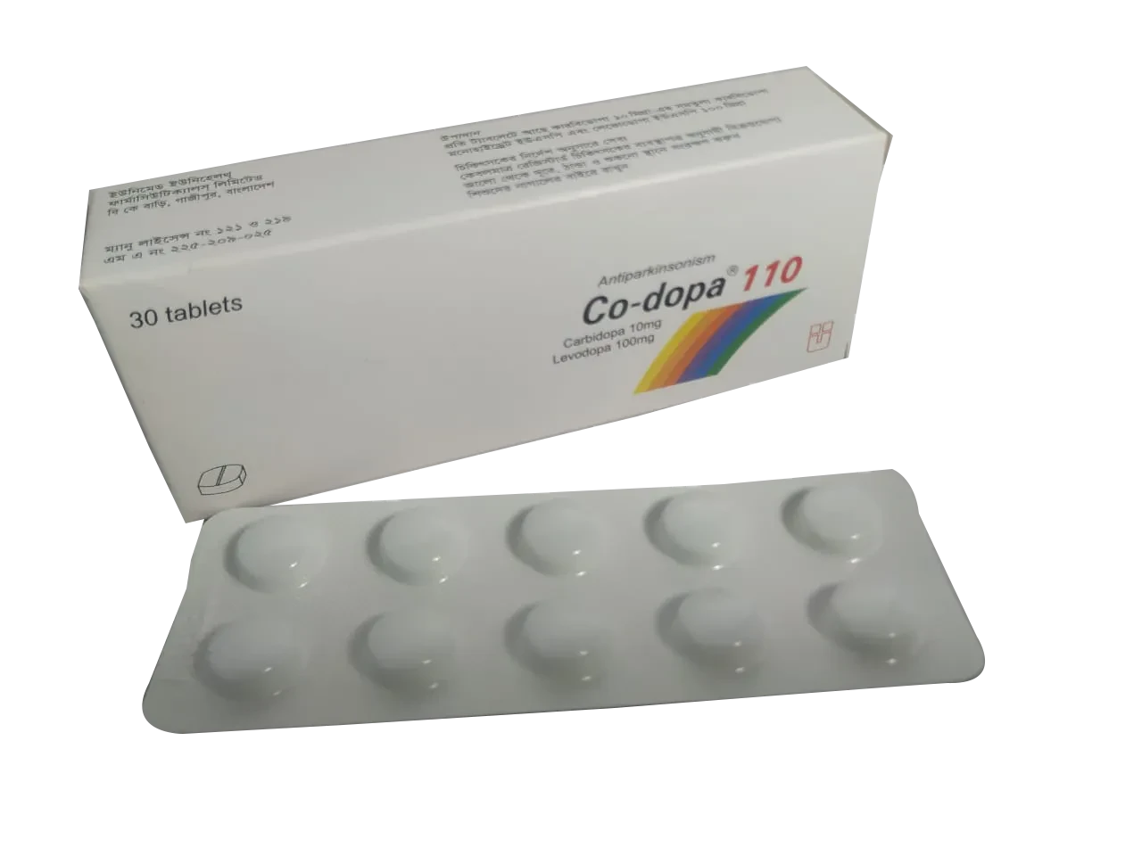 Co-dopa-110 TAB - https://upokar24.com
