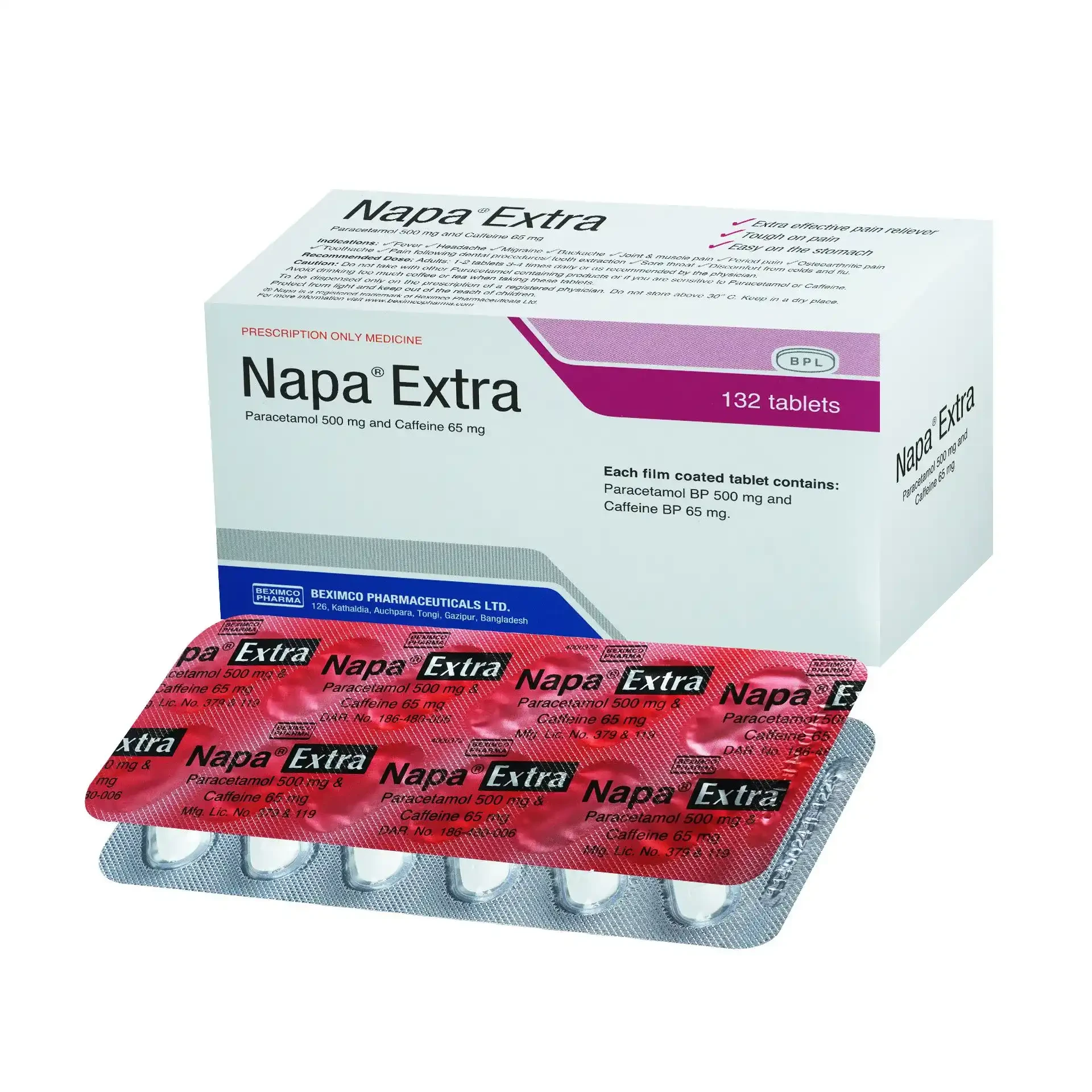 Napa Extra tab - https://upokar24.com