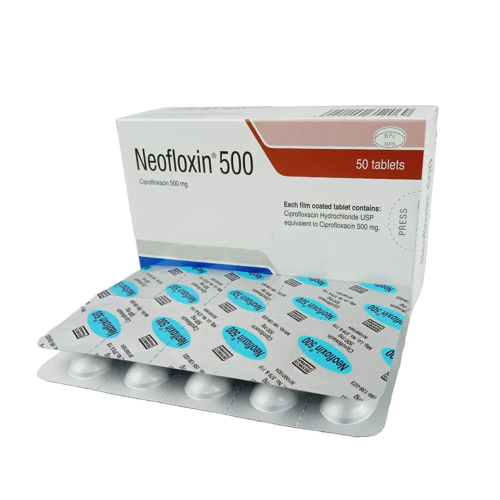 Neofloxin 500 tab - https://upokar24.com