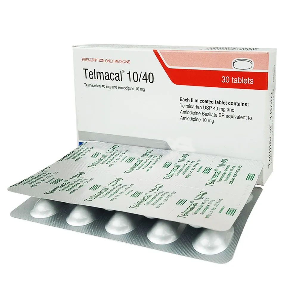 Telmacal 10/40 tab - https://upokar24.com