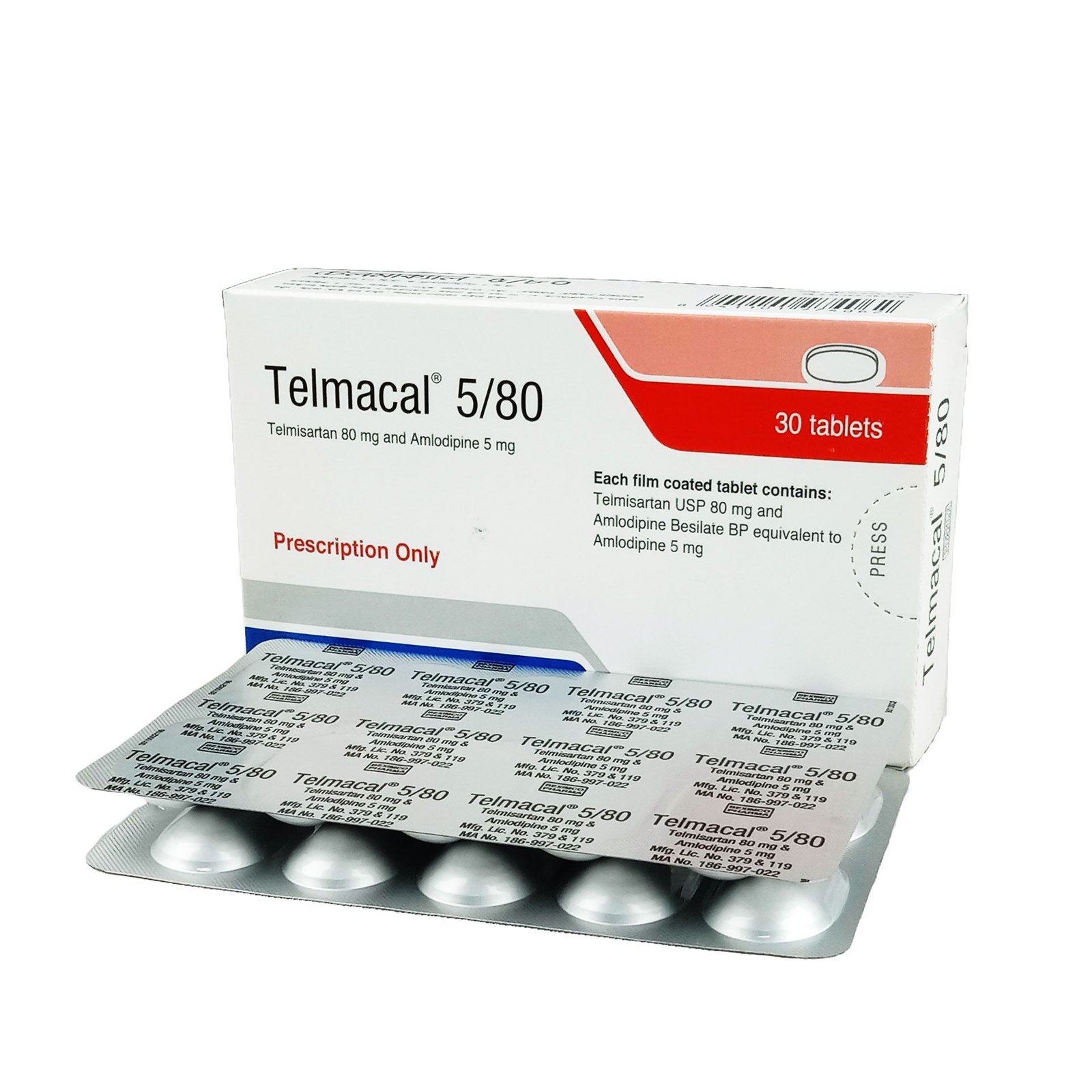 Telmacal  5/80 - https://upokar24.com
