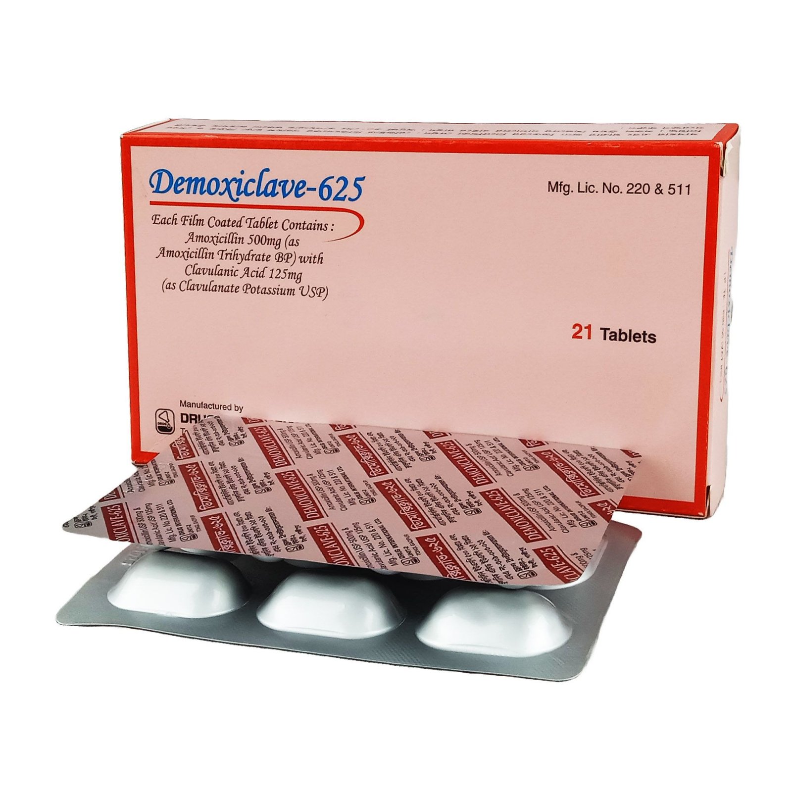 Demoxiclave 625 tab - https://upokar24.com