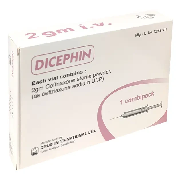 Dicephin 2gm inj Iv - https://upokar24.com