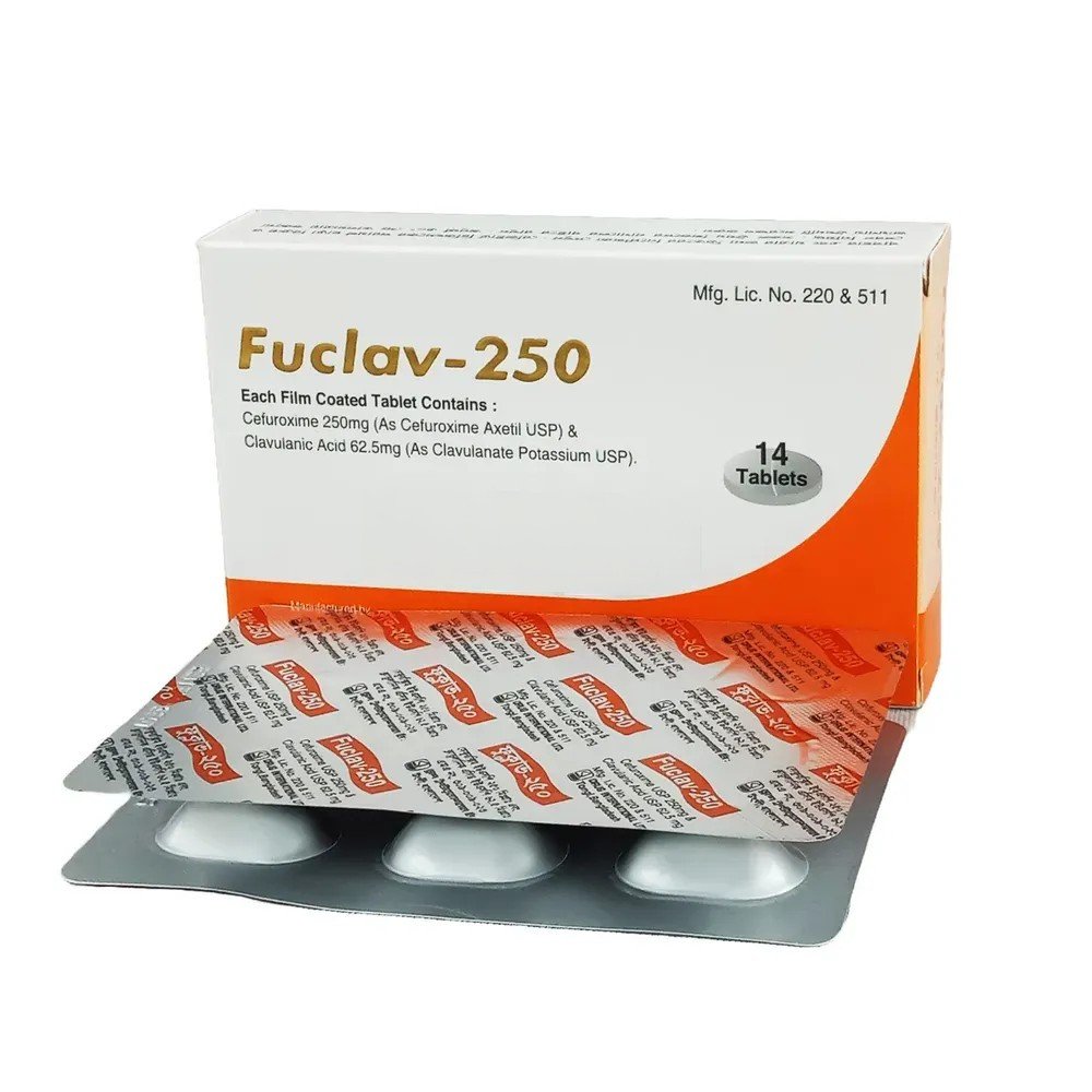 Fuclav 250 tab - https://upokar24.com