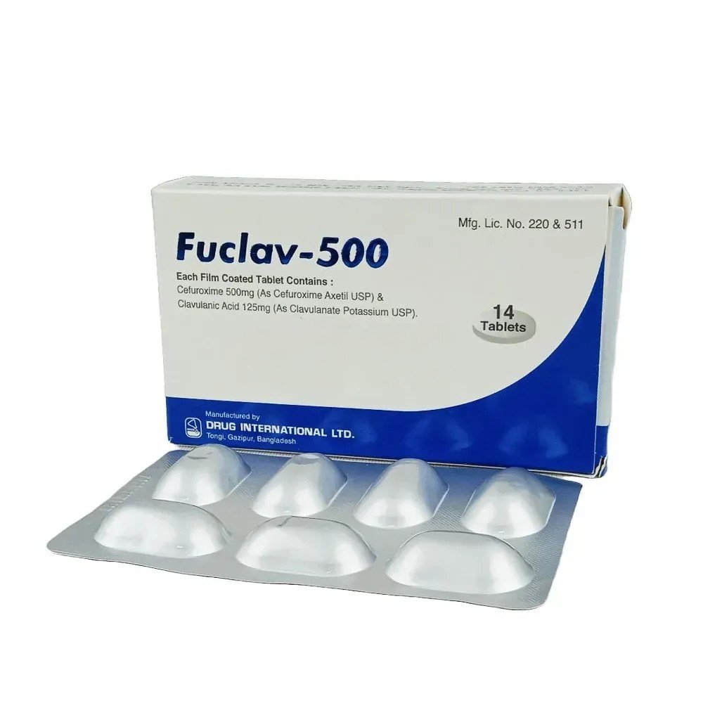 Fuclav 500 tab - https://upokar24.com