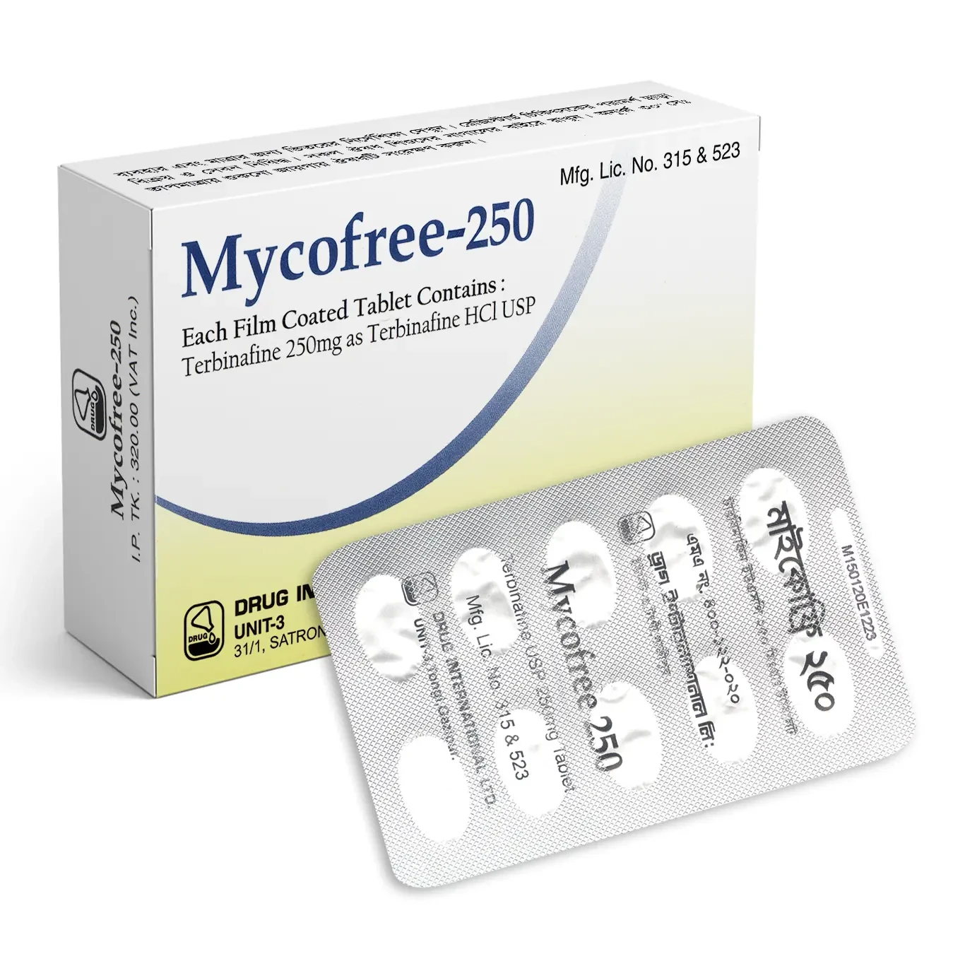 Mycofree 250 tab - https://upokar24.com