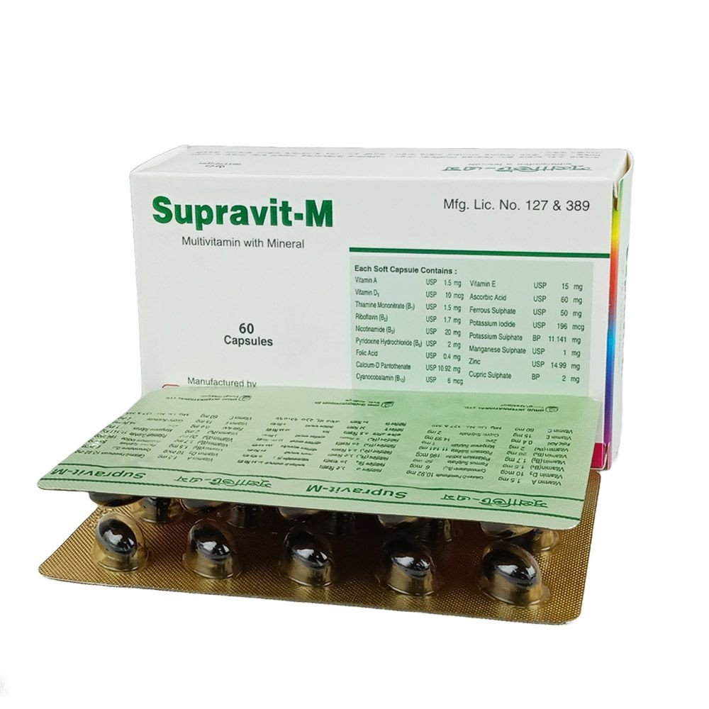 Supravit M soft cap - https://upokar24.com