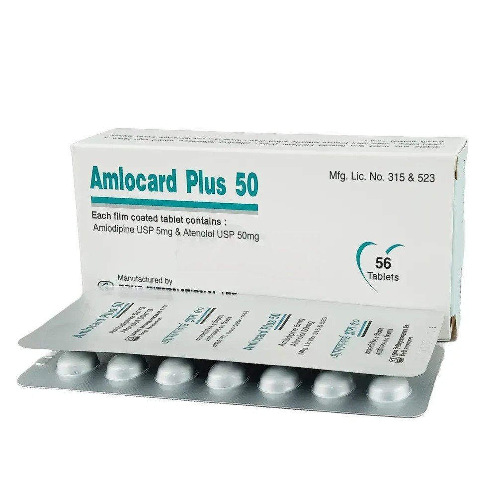Amlocard plus 50 tab - https://upokar24.com