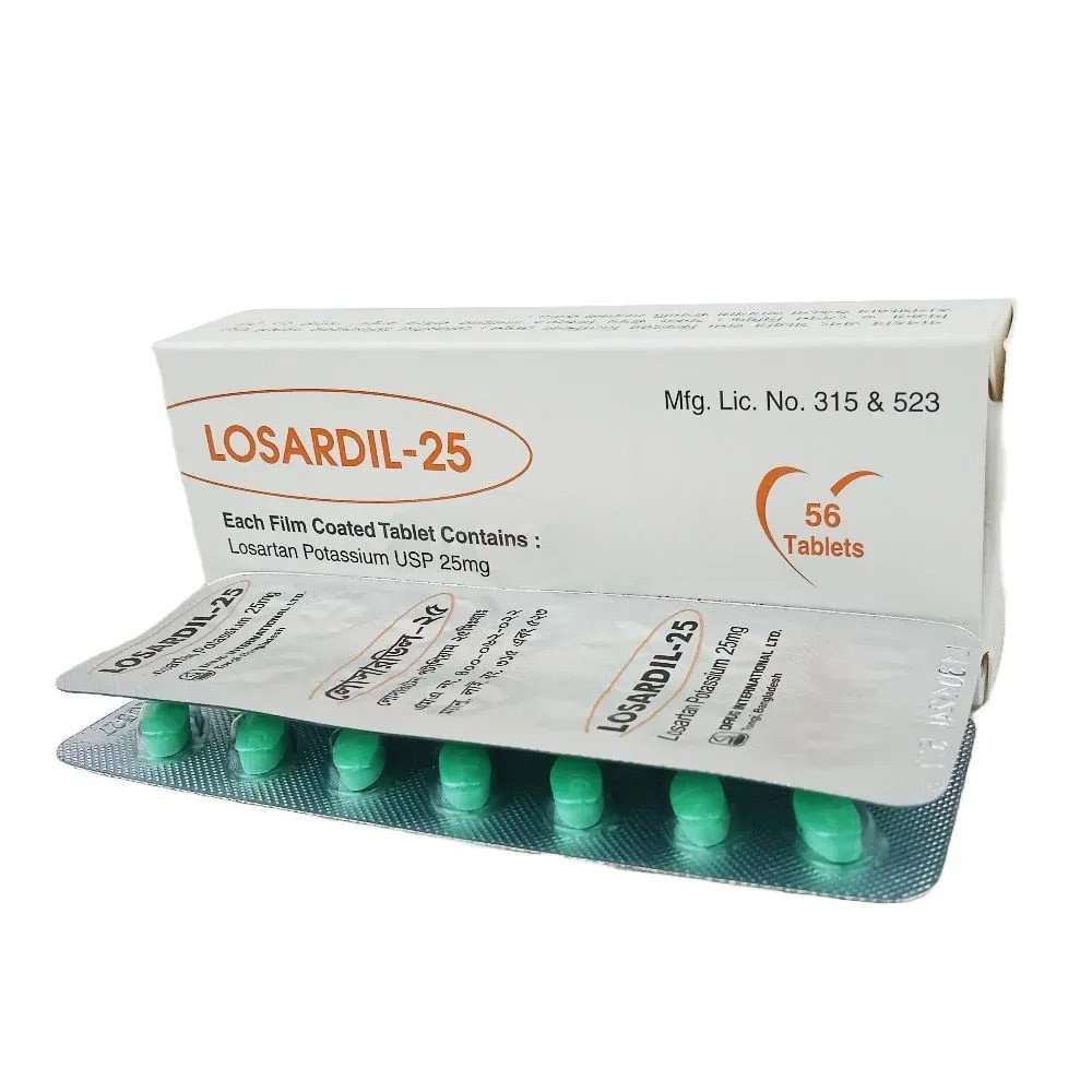 Losardil 25 tab - https://upokar24.com