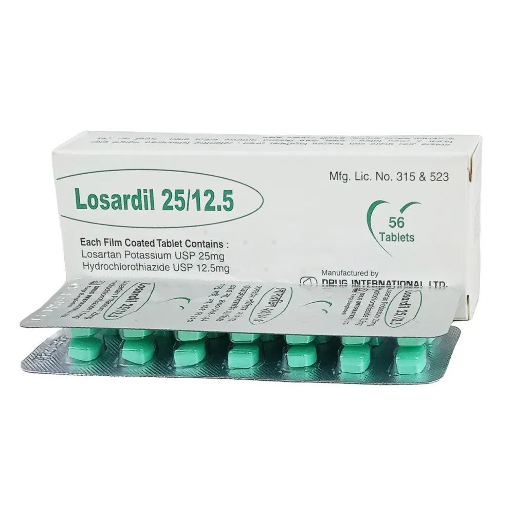 Losardil 25/12.5 tab - https://upokar24.com