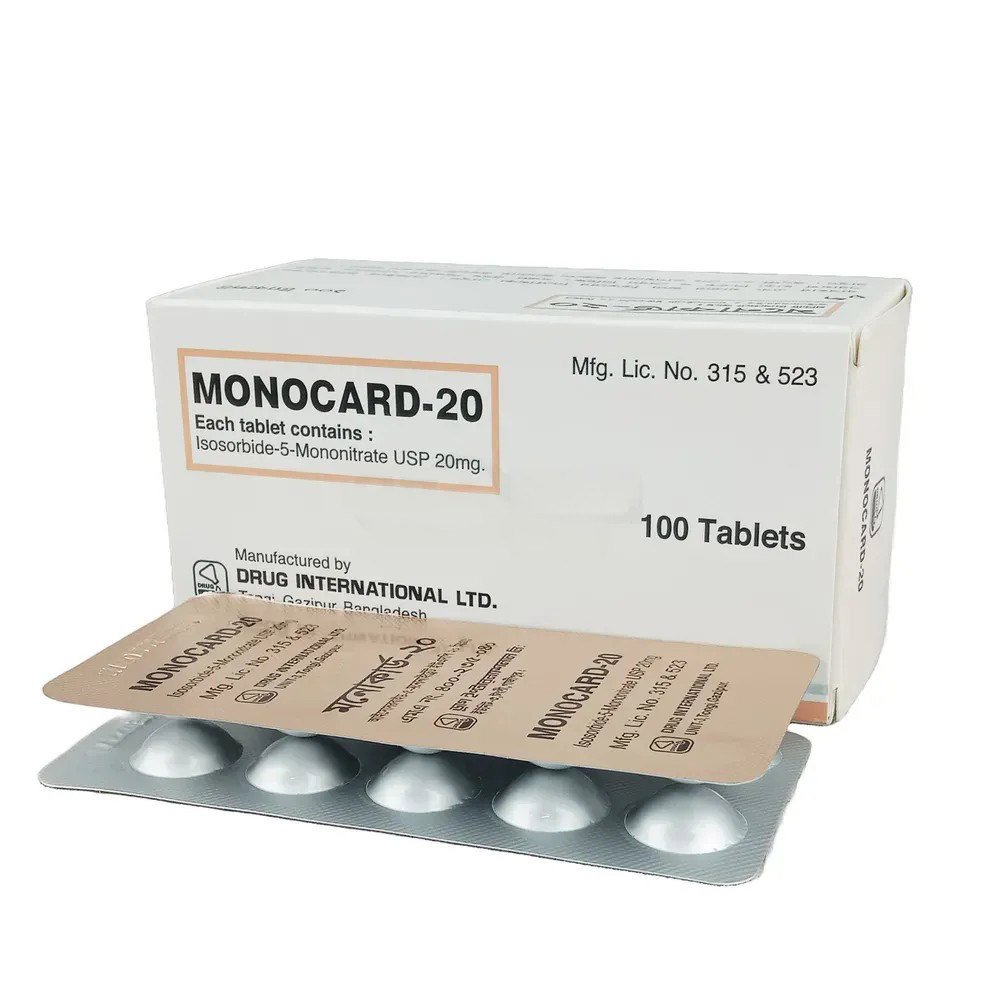 Monocard 20 tab - https://upokar24.com